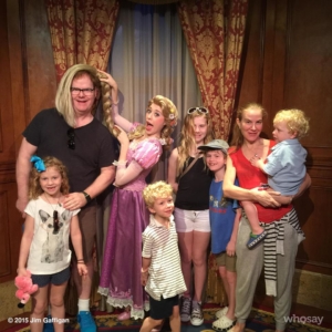 The Gaffigans meet Rapunzel (from "The Jim Gaffigan Show" website).